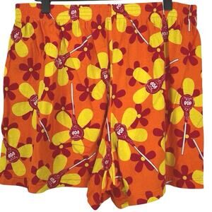 Tootsie Roll Mens Boxer Shorts Vintage Graphic Retro Novelty Orange Size XL